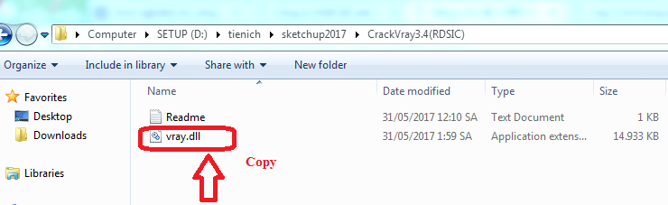 Hướng dẫn crack Vray 3.4 Sketchup 2022