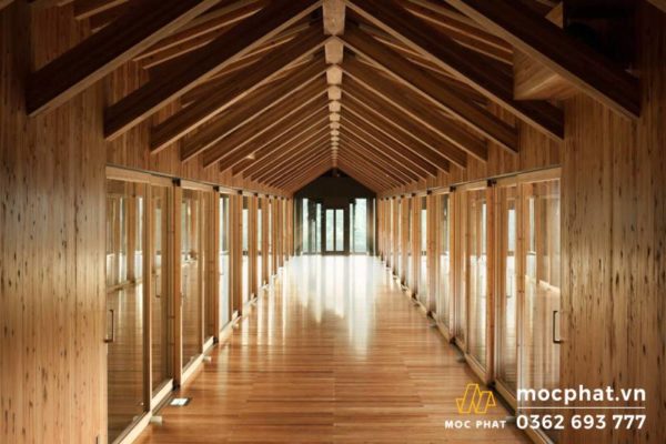 top công trình san gỗ đẹp - Bảo tàng Yusuhara – Nhật Bản