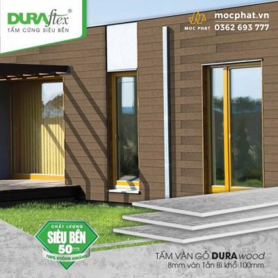 Gỗ ốp tường ngoài trời đẹp Durawood