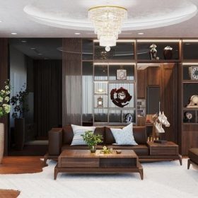 Bộ sưu tập phòng khách gỗ óc chó