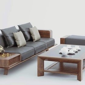 Sofa gỗ óc chó