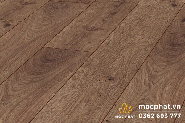 Sàn gỗ Kronotex có tông màu châu Âu sang trọng với mặt vân gỗ đa dạng 