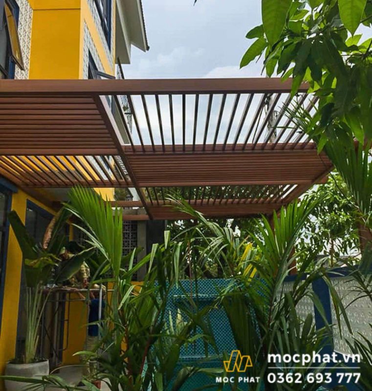 Gỗ nhựa Composite- vật liệu hoàn hảo dành cho không gian ngoài trời