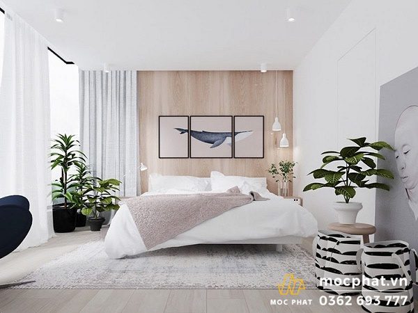 Phòng ngủ cho gia chủ mệnh Kim