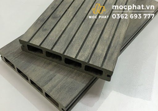 Sàn gỗ nhựa Composite rỗng lỗ chữ nhật