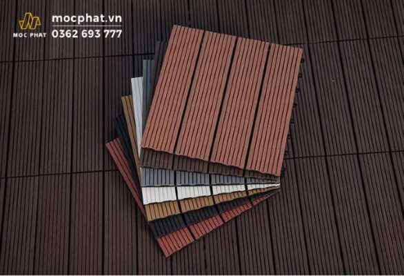 Sàn nhựa vân gỗ composite dạng vỉ