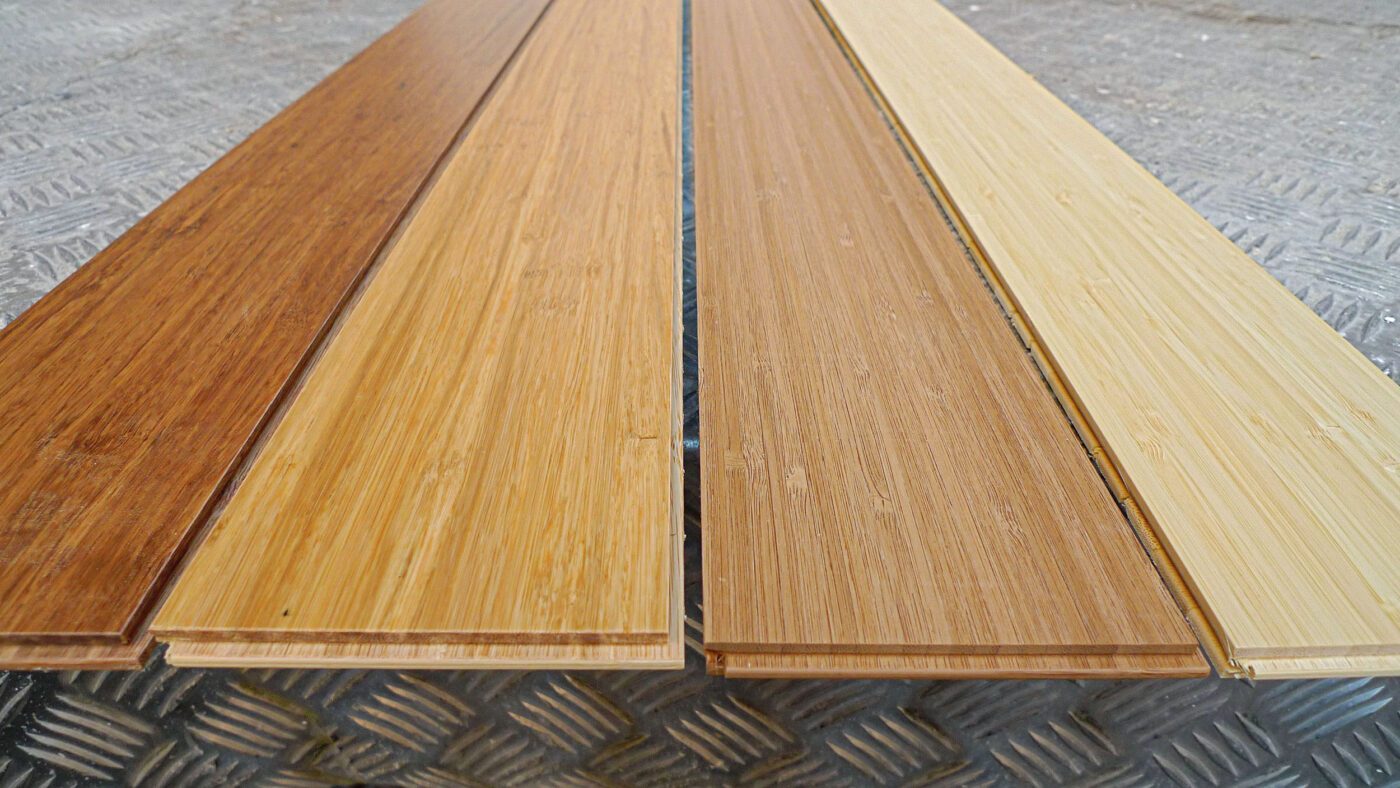 Sàn tre lúc hoàn thành sẽ có dạng ván sàn tre dệt vào nhau